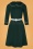 Vixen 42710 Sleeve Piping Dress Green 20220513 601 W