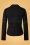 Vintage Diva  - The Catherine Smoking Blazer in Black 5