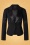 Vintage Diva  - The Catherine Smoking Blazer en Noir 2