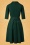 Vintage Diva 43621 Laura Lee Swing Dress Dark Green 220727 0015W