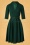 Vintage Diva 43621 Laura Lee Swing Dress Dark Green 220727 0010W