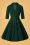 Vintage Diva 43621 Laura Lee Swing Dress Dark Green 220727 0004W