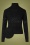 Olly Rollneck Sweater Années 60 en Noir