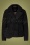 60s Emily Boucle Short Coat in Black