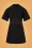 Mika Mini Dress Années 60 en Noir
