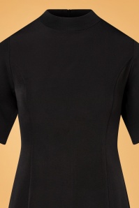 Compania Fantastica - Mika mini jurk in zwart 3