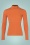 70s Chiloe Turtleneck Top in Orange