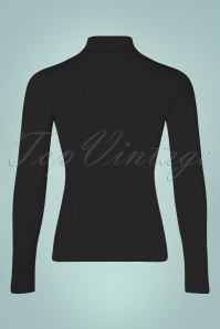 Compania Fantastica - Chiloe Rollkragen Shirt in Schwarz 2