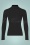 Compania Fantastica 44033 Black Turtleneck Sweater 20220823 605W