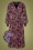 Marny Bouquet Dress Années 70 en Multi