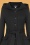 Collectif 43800 Olivia Padded Lining Hooded Swing Coat Black 20220823 020LV