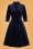 50s Orion Mid Dress in Blue