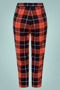 Bunny - 50s Clementine Trousers in Orange 3