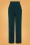 40s Ginger Swing Trousers in Petrol Blue