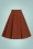 50s Ravenwood Skirt in Brown