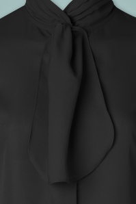Banned Retro - Grace blouse in zwart 4