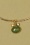 Urban Hippies 44368 Necklace Gold Green 20220825 602 DW