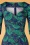 TopVintage Boutique 42917 Amelia Long Sleeve Pencil Dress Navy 220714 501V