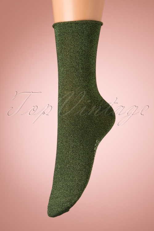 Marcmarcs - Glitterama 2-pack Socks in Green