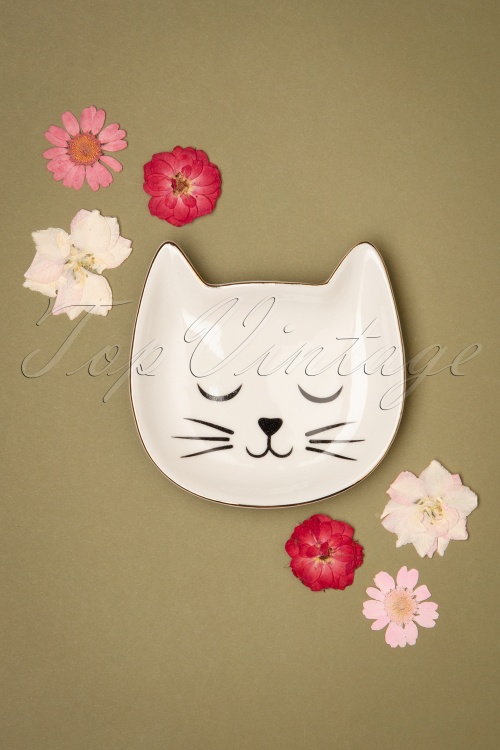 Sass & Belle - Cat's Whiskers Trinket Dish in wit