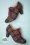 Lola Ramona - Ava Clan Vegan Tartan Shoe Booties Années 50 en Vert Foncé 2