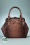 40s Molly Vegan Handbag in Brown