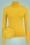 70s Quincy Turtleneck Knitted Top in Mustard