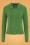 50s Cara Cardigan in Forest Green