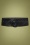 Leather Belt Années 60 en Noir