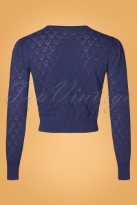 Topvintage Boutique Collection - Mara vest in blauw depth 5