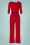 50s Shany Jumpsuit in Deep Red