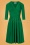 50s Suzan Swing Dress in Emerald Green