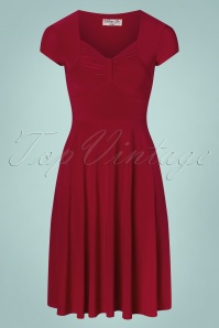 Collectif Clothing - Norma Jumper in Red
