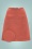Dylan Cord A-Line Mini Skirt Années 60 en Rose Poudré