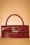 Collectif Clothing - Caroline Crocodile tas in rood