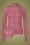 60s Joanie Farfalle Raglan Top in Rosette Pink