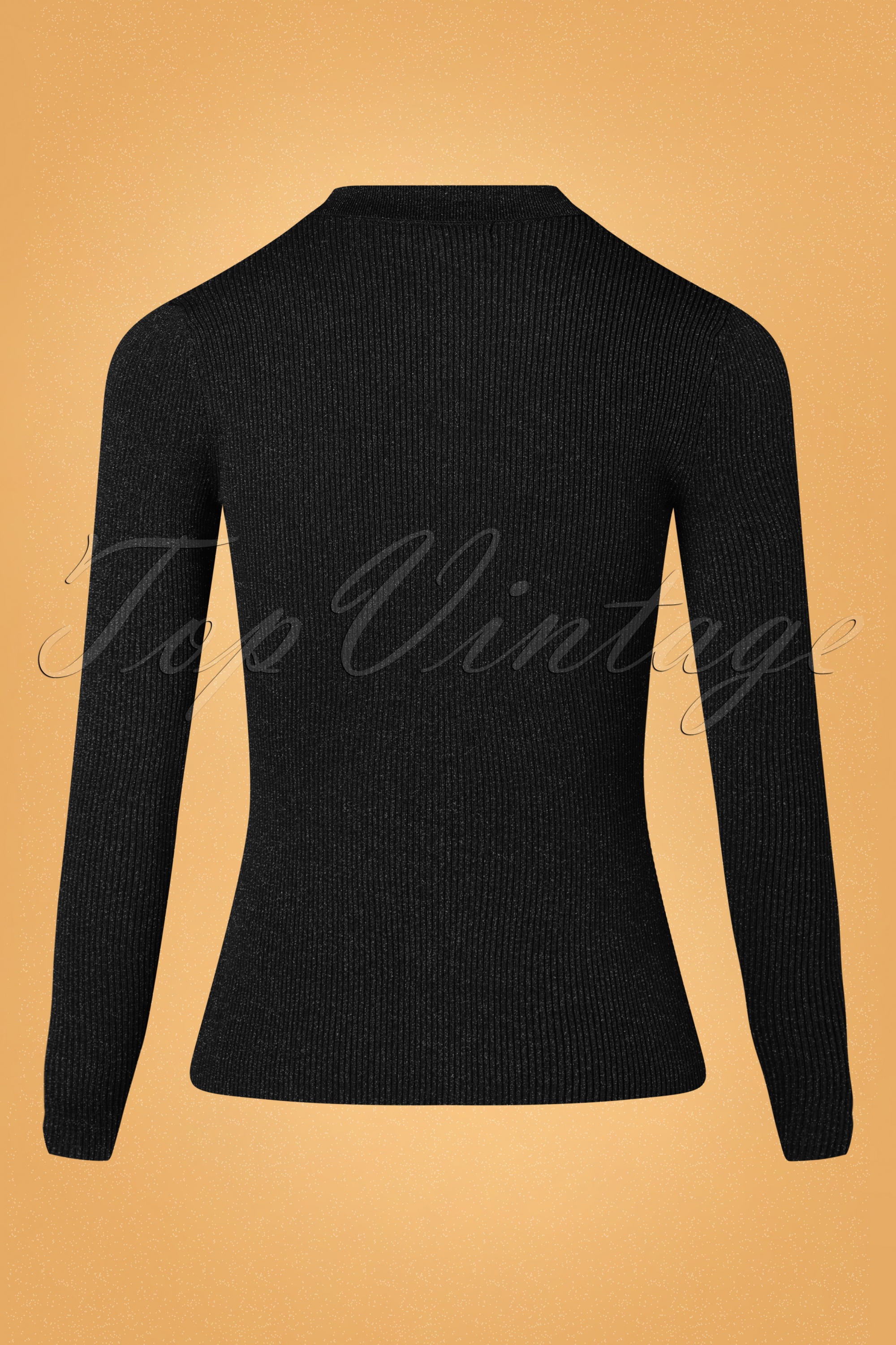 King Louie - Polo Lapis Organic Rib Top in zwart 4