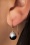 Lulu Copenhagen 44910 Earrings Black Pearl Gold 220906 608 W