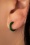 Lulu Copenhagen 44905 Earrings Green Hoop 220906 606 W