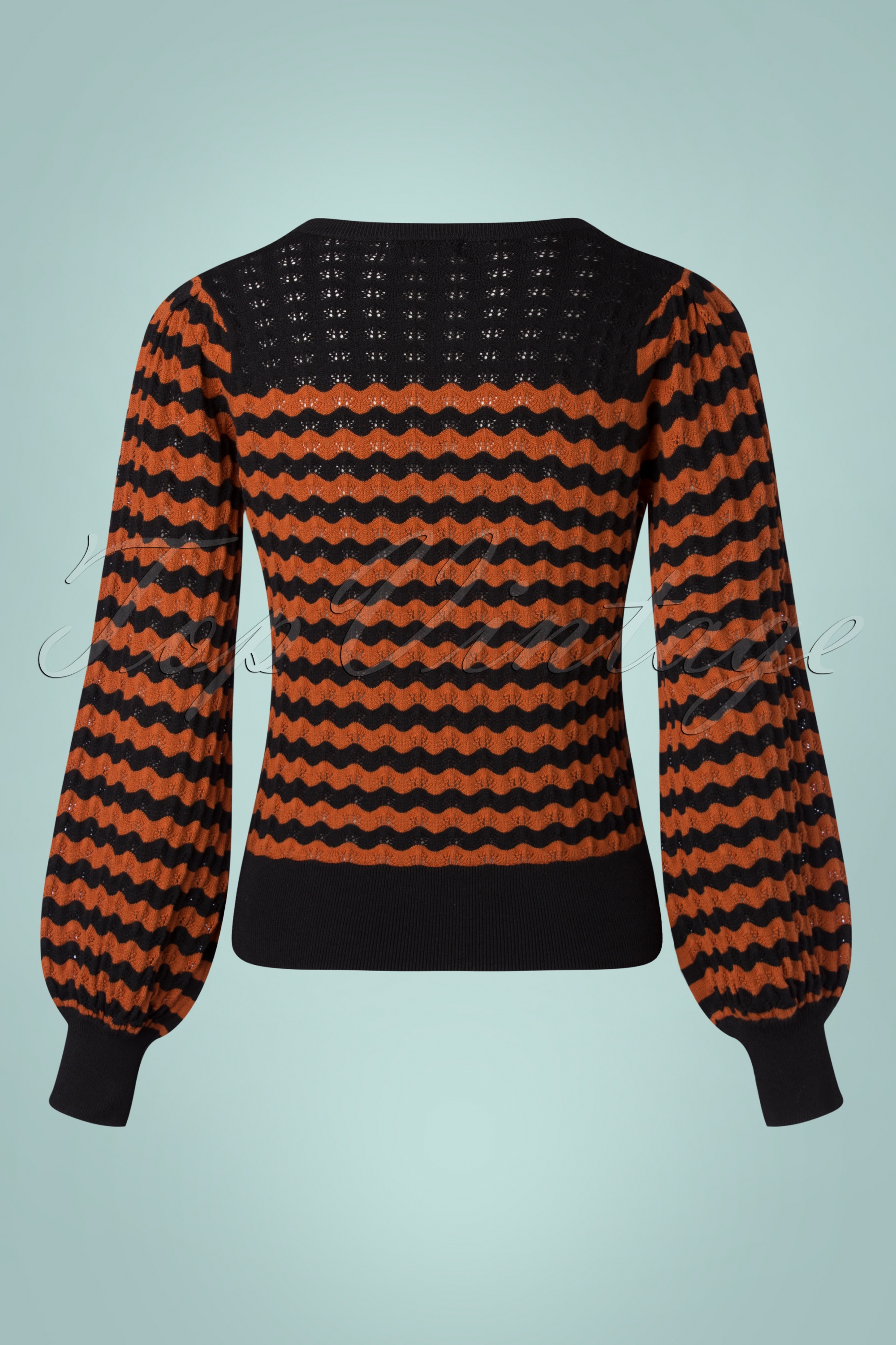 King Louie - Bella Blizzy Knit top in zwart 4