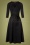 Lee Classic Ecovero Dress Années 60 en Noir
