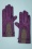 Powder - 40s Genevive Gloves in Damson Purple 2