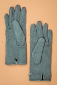 Powder - Genevive Gloves Années 40 en Bleu Glacier 3