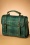 Lulu Hun - 50s Joanna Check Satchel Bag in Green 3