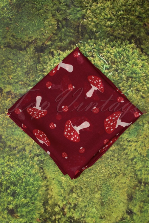 Erstwilder - Well spotted sjaal in rood 3