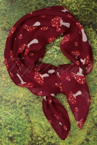 Erstwilder - Well spotted sjaal in rood 2