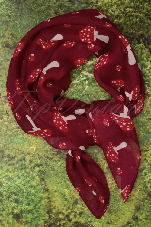 Erstwilder - Well Spotted Scarf in Red 2