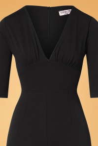 Vintage Chic for Topvintage - Pammy jumpsuit in zwart 2