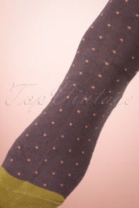 Powder - Vintage Fawn sokken in lila 3