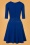 Vintage Chic 44266 Swing dress blue 220908 610W